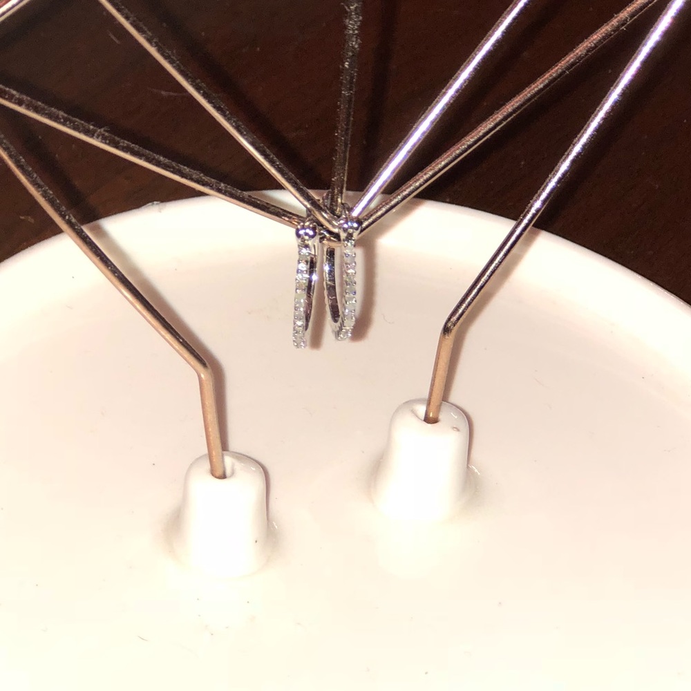 Diamond earrings